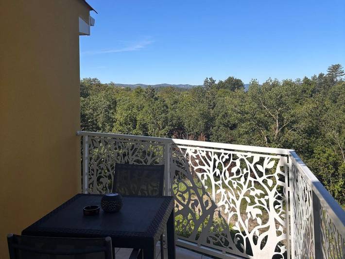 Maison d’hôte pour 2 personnes, avec terrasse et vue