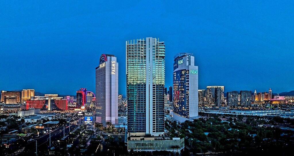 Ganze Wohnung, Palms Place Luxury Studio Suite- Strip View with a Balcony in Paradise, Nevada