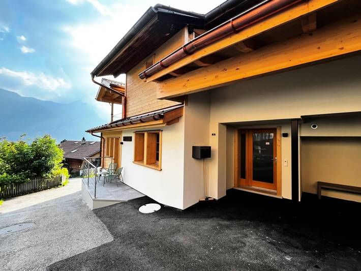 Ferienwohnung für 6 Personen, mit Balkon und Terrasse sowie Sauna in Hasliberg
