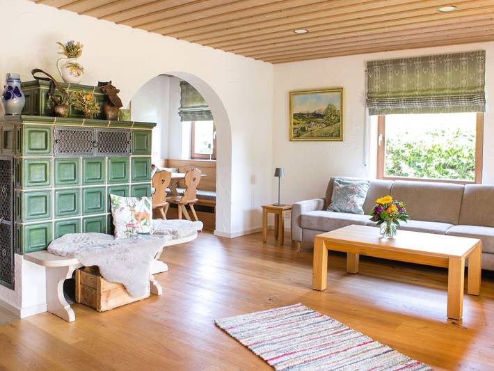 Hütte für 6 Personen, mit Garten, kinderfreundlich in Ofterschwang