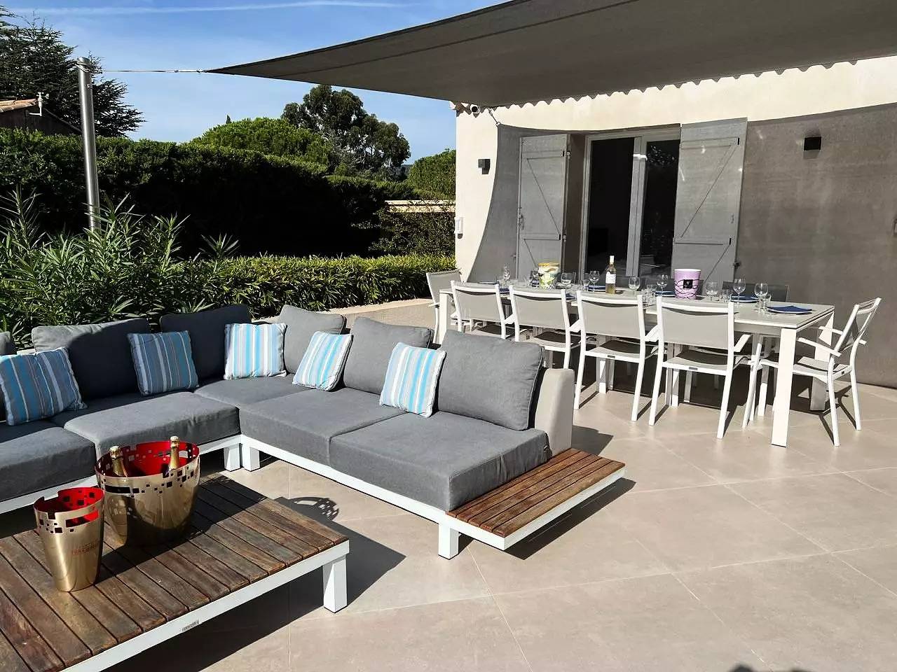 Klimatisierte Villa für 10 Personen in Grimaud, Mittelmeerküste (Frankreich)