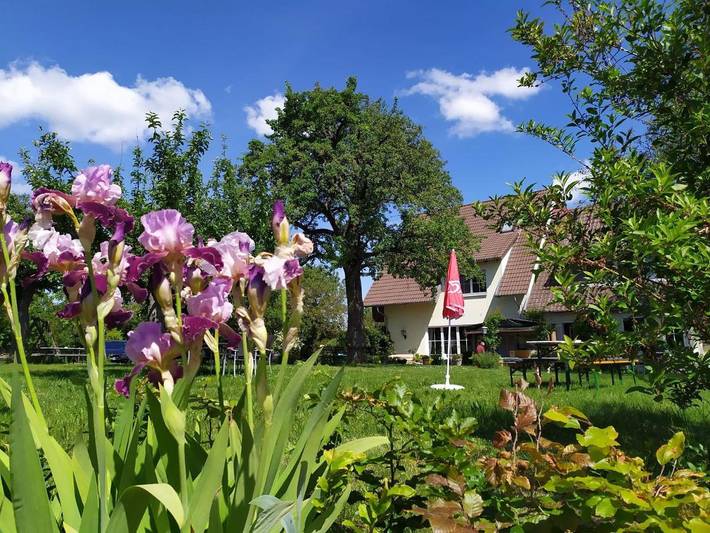 Hotel voor 2 personen, with Balkon and Terras as well as Tuin in Creglingen