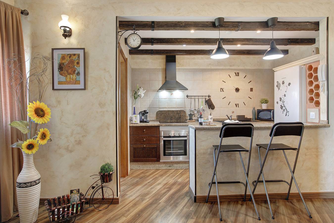 Ganze Wohnung, Ferienwohnung Piso Chacaras mit Meer- und Bergblick und Wlan in Tejina, San Cristóbal de La Laguna