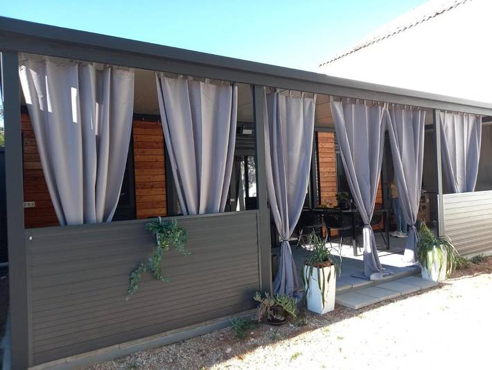 Camping für 5 Personen, mit Terrasse in Privlaka