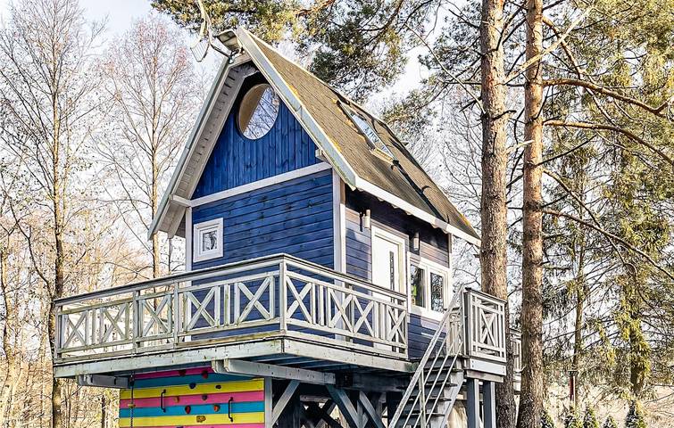 Ferienhaus für 8 Personen, mit Seeblick und Sauna sowie Terrasse, mit Haustier - 1