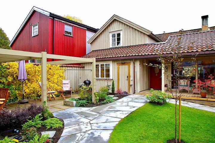 Ferienhaus für 7 Personen, mit Garten und Ausblick in Trondheim