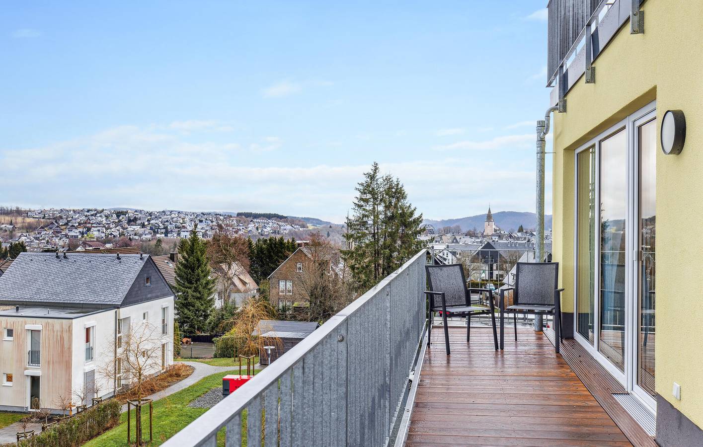 Appartement de vacances entier, Retraite à la montagne : Appartement Ski-in/Ski-out avec terrasse in Winterberg, Arrondissement du Haut-Sauerland