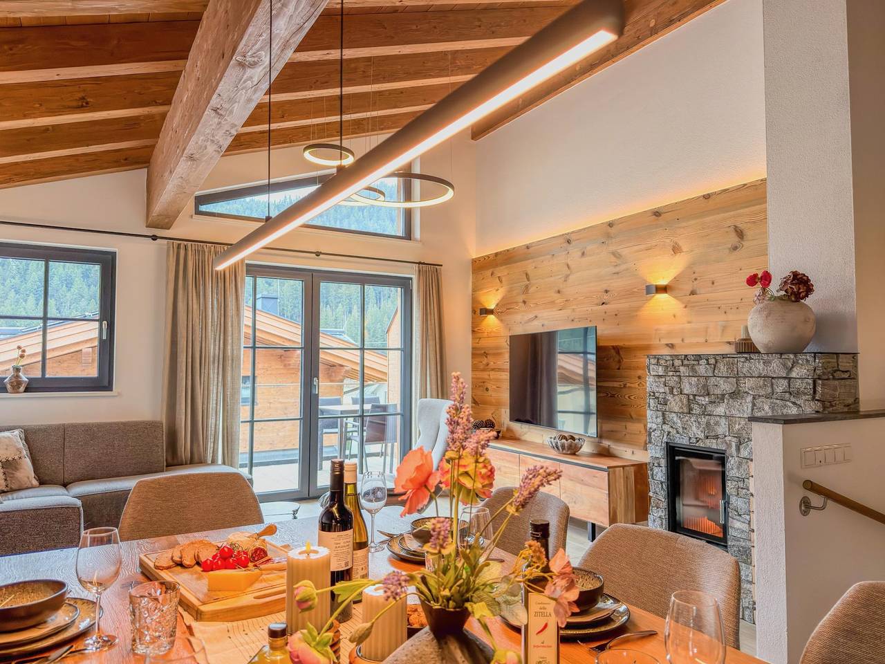 Chalet for 9 personer med balkon in Wagrain, Ski Amadé