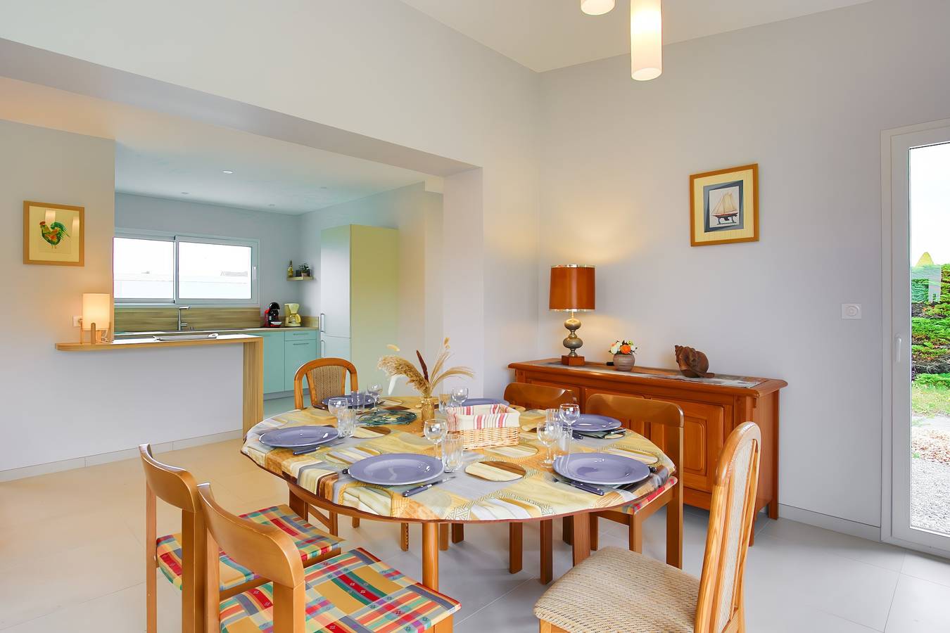 Ferienhaus 'Maison Lux' mit privatem Garten in Créances-Plage, Créances