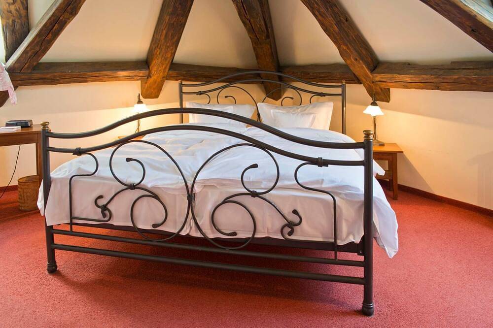 Doppelzimmer Dachgeschoss - Romantik Hotel Gutshaus Ludorf (H) in Ludorf, Müritz