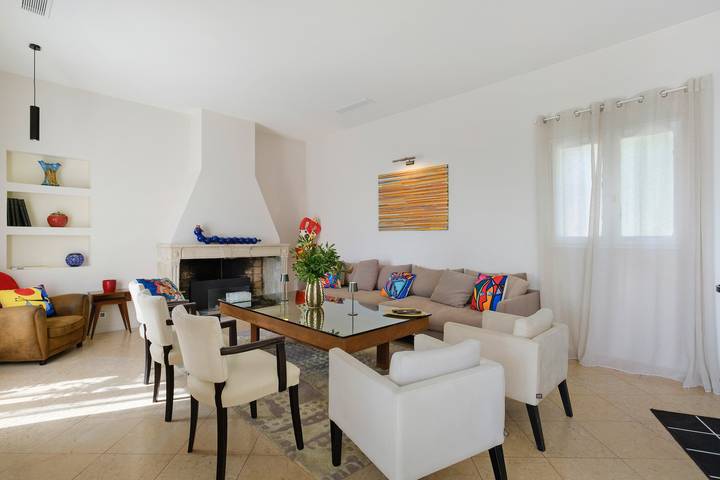 Villa "Le Panorama d’Azur – Pool" with Sea View, Wi-Fi, and Air Conditioning in Valbonne, Mediterranean Coast (France)