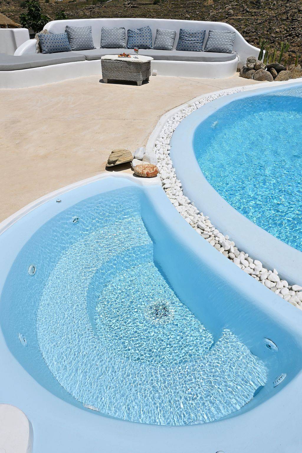 "Paraga Villa 2" mit Whirlpool in Platis Gialos, Mykonos