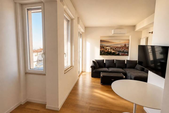 Ganze Wohnung, Ferienwohnung für 6 Personen mit Balkon/Terrasse in Florence city center, Florenz