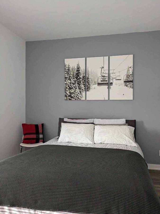 Gîte pour 4 personnes, avec balcon ainsi que vue sur le lac et vue dans Saint Donat De Montcalm - 4