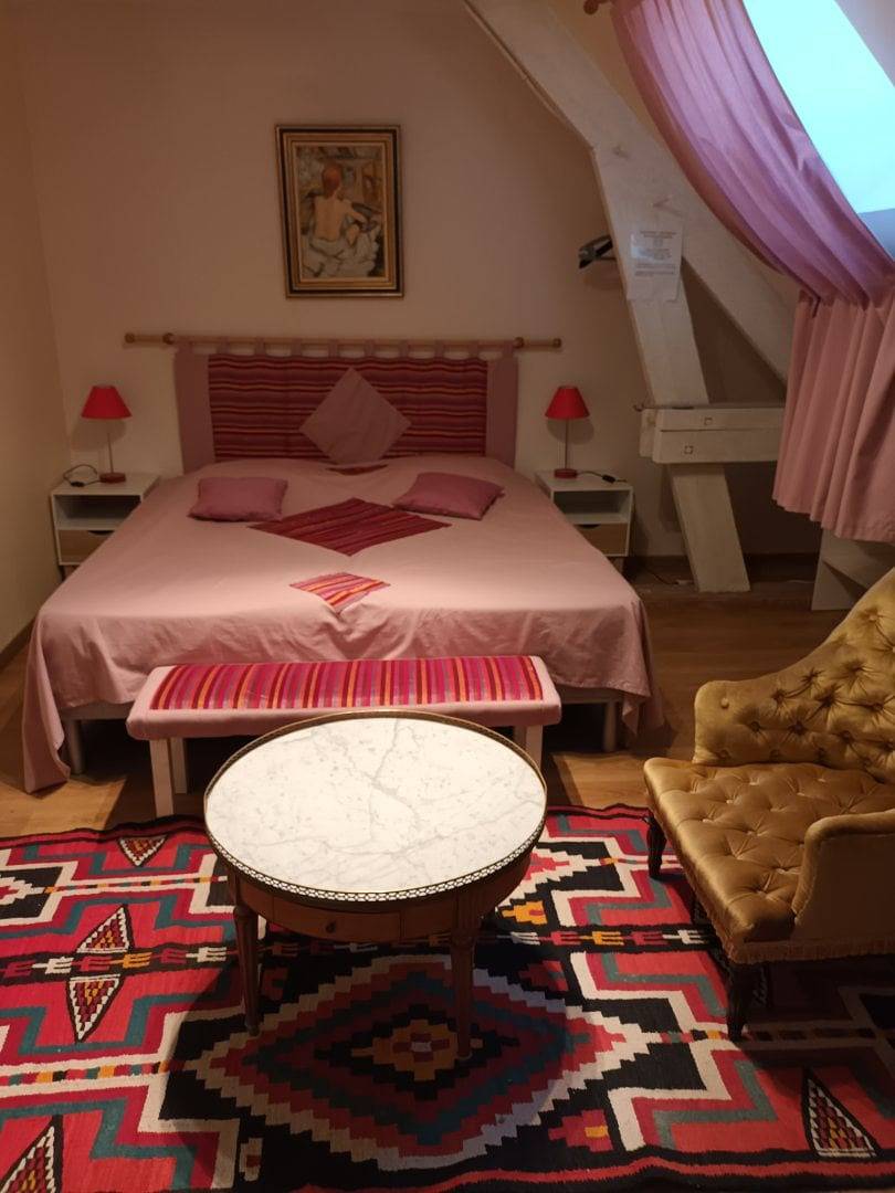 Chez Nathalie et Guillaume - Chambre Rose in Granville, Côte de la Déroute