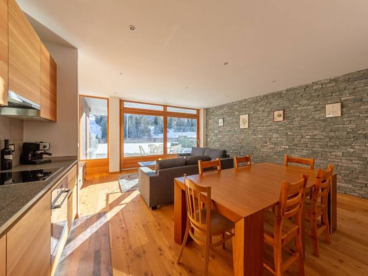 Ganze Wohnung, Ferienwohnung für 6 Personen mit Terrasse in Nendaz, Walliser Alpen