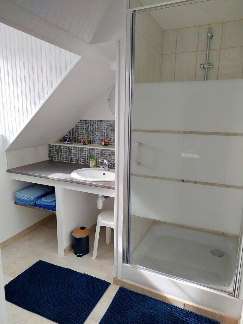 Chambres d'hôtes à la campagne - chambre bleue in Juignettes, Région d'Évreux