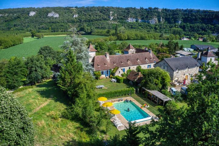 Manoir pour 30 personnes, avec jardin ainsi que terrasse et piscine, animaux acceptés dans le Sud de la France - 3