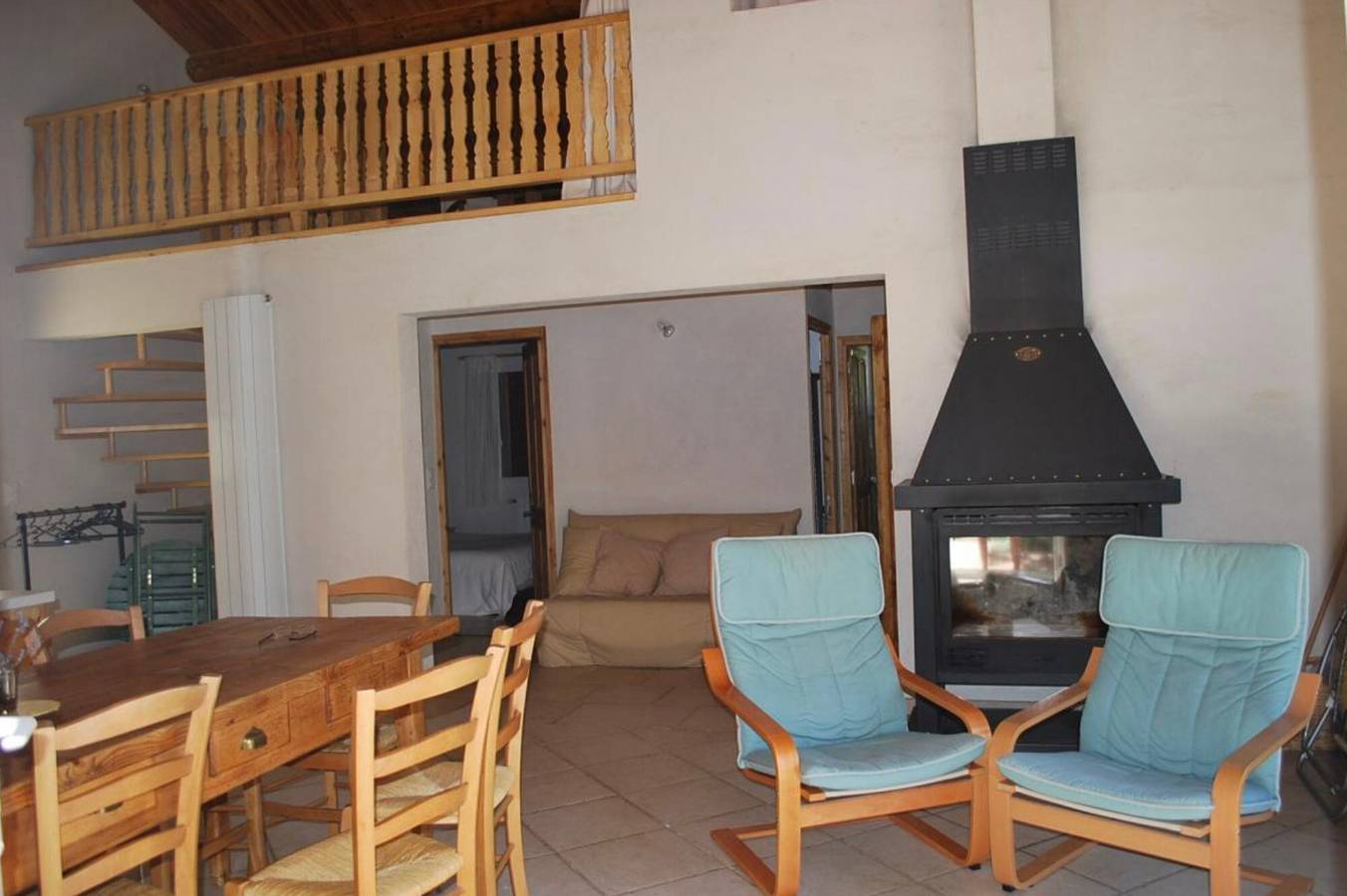 Chalet 'Mont Ventoux' mit Bergblick, privater Terrasse und privatem Garten in Station du Mont Serein, Beaumont-du-Ventoux