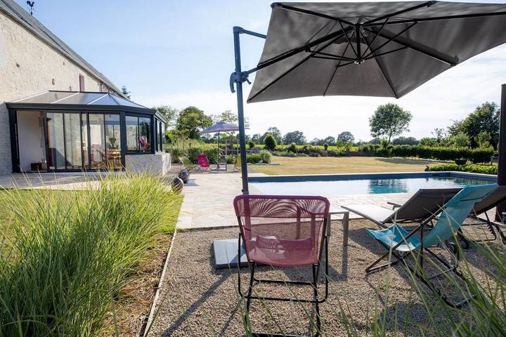 Chambre d’hôte pour 2 personnes, avec jardin et piscine dans la Manche - 3