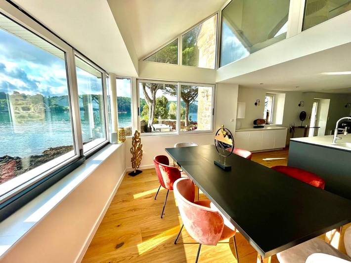 Location de vacances pour 10 personnes, avec jardin et vue à Lézardrieux - 4