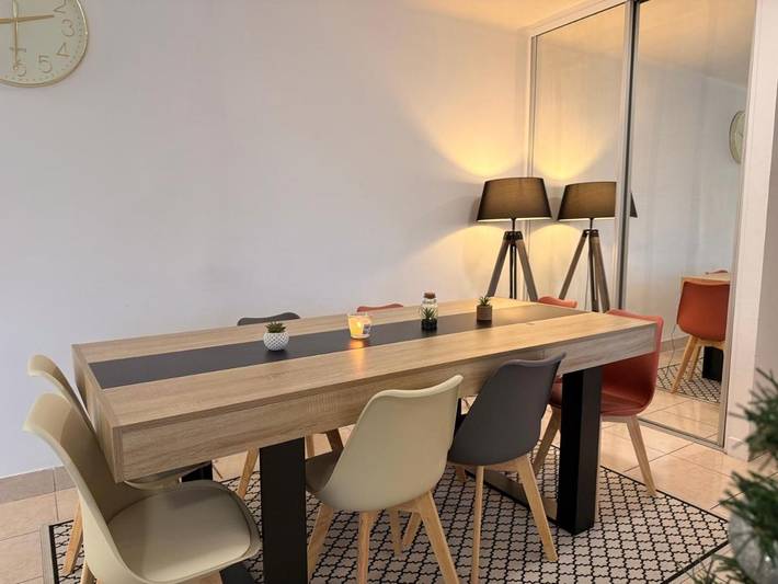 Gîte pour 8 personnes, avec vue et balcon à Saint-Herblain - 3