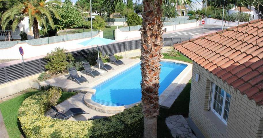 Chalet para 8 personas, con vistas además de piscina y jardín en Delta del Ebro - 3