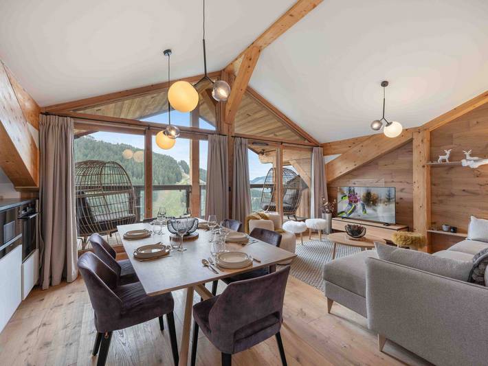 Apartamento entero, Ático moderno en Courchevel, 6 pers, cerca de pistas in Courchevel 1650 (Moriond), Saint-Bon-Tarentaise