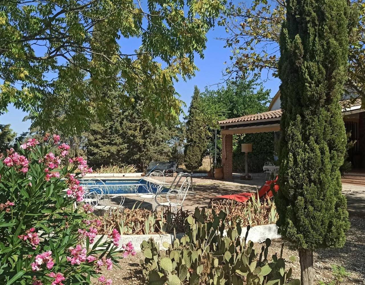 Finca "El Palomar" mit privatem Pool und 2 privaten Terrassen in Mora (Toledo), Toledo Provinz