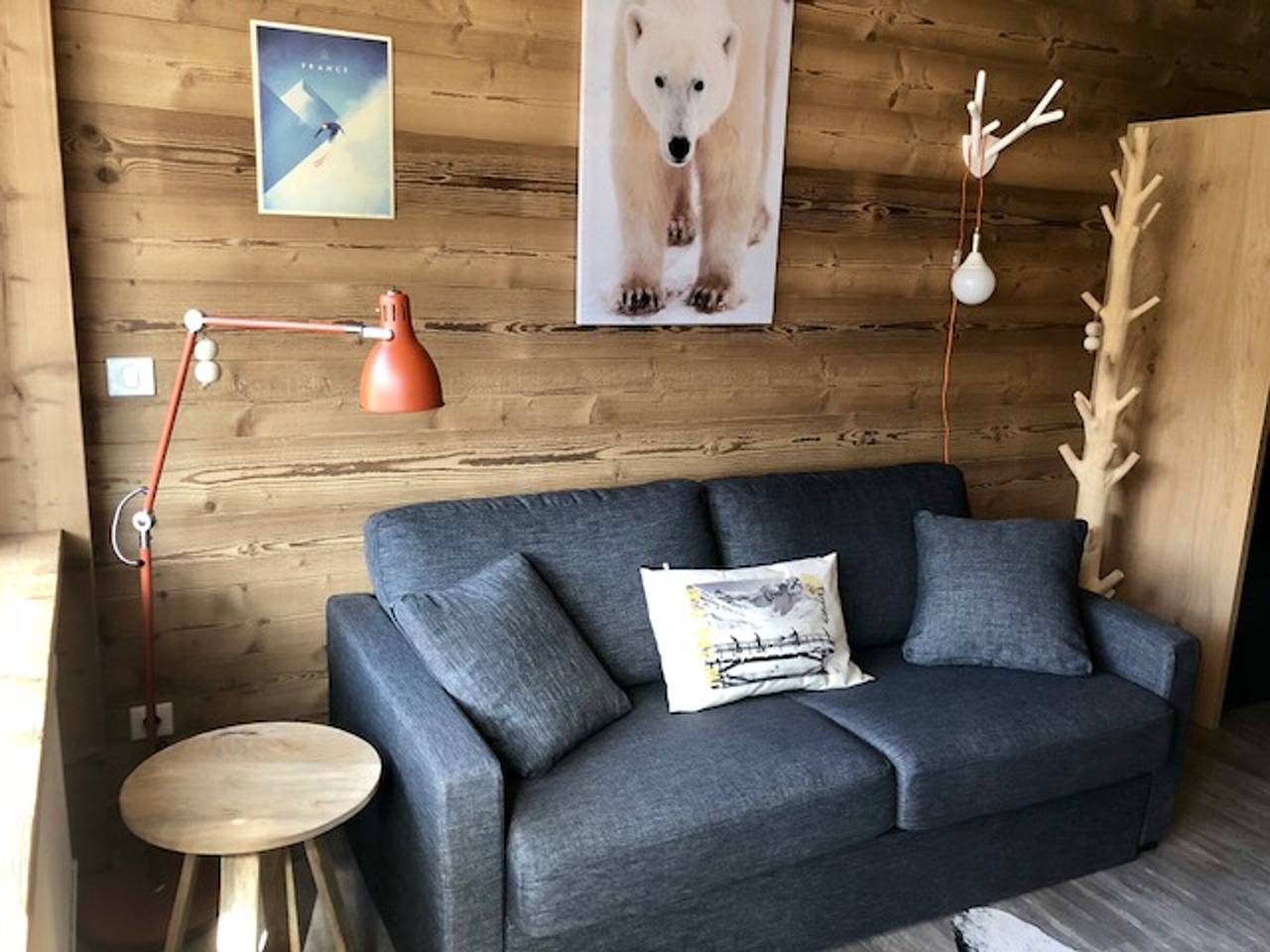 Ganze Wohnung, Renovierte Ski-in/Ski-out-Wohnung mit Balkon, 6 Pers, Val Claret in Tignes, Nationalpark Vanoise