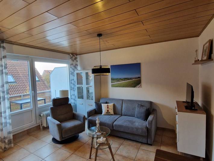 Ferienwohnung für 3 Personen, mit Balkon in Norddeich - 3