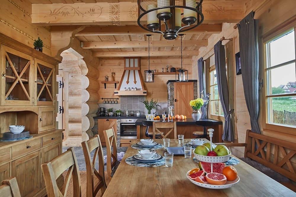 Luxusvilla im Bergstil in der Nähe von Zakopane - Sauna, Pool, Whirlpool und Kamin in Maruszyna, Karpaten (Polen)