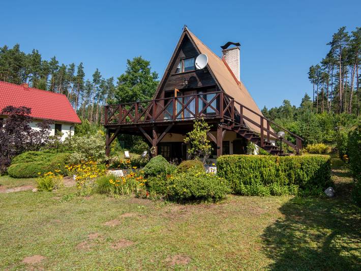 Vacation rental for 7 people, with Terrace and Yard in Pomerania