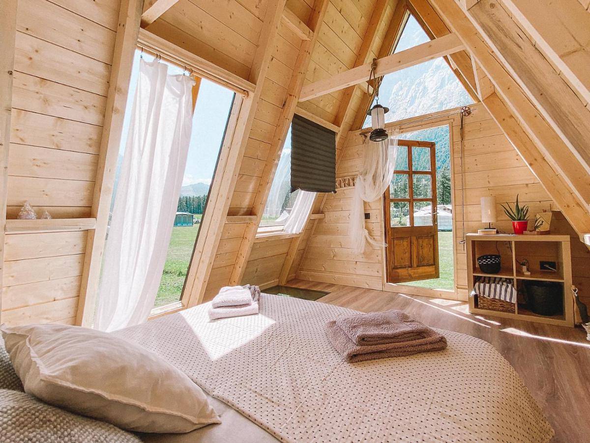 Hobo Camping in Courmayeur, Massiccio del Monte Bianco