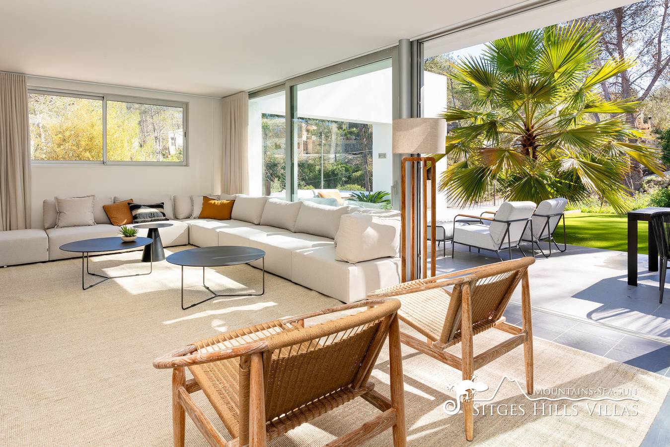 Impresionante Villa Angeles con piscina privada y aire acondicionado en una zona tranquila cerca de Sitges in Olivella, Garraf