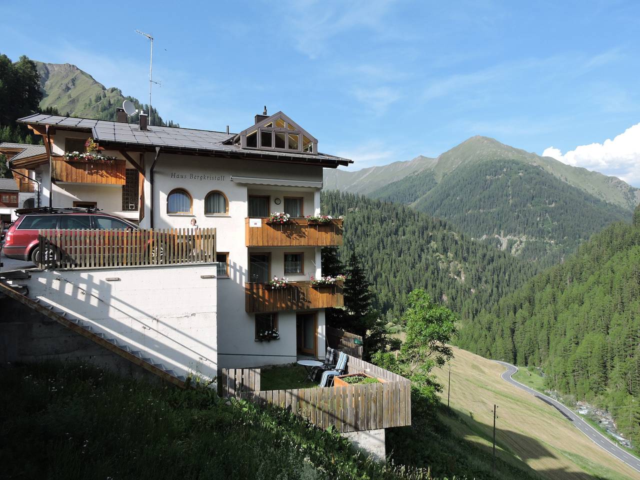 Geheel vakantieappartement, Ferienwohnung Haus Bergkristall - Studio in Samnaun, Lower Engadine