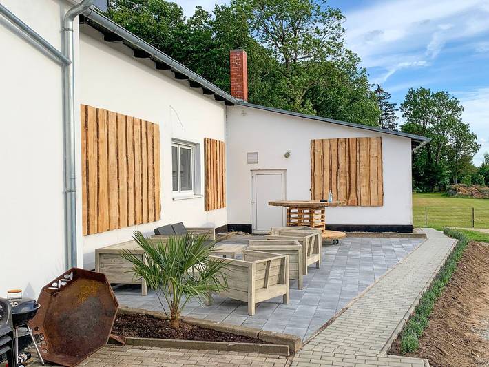 Ganze Ferienwohnung, Landhaus Wiesenblick - Panoramablick 1 in Zarrendorf, Stralsund Umland