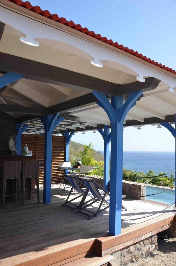Maison de vacances pour 2 personnes, avec piscine ainsi que vue et jardin