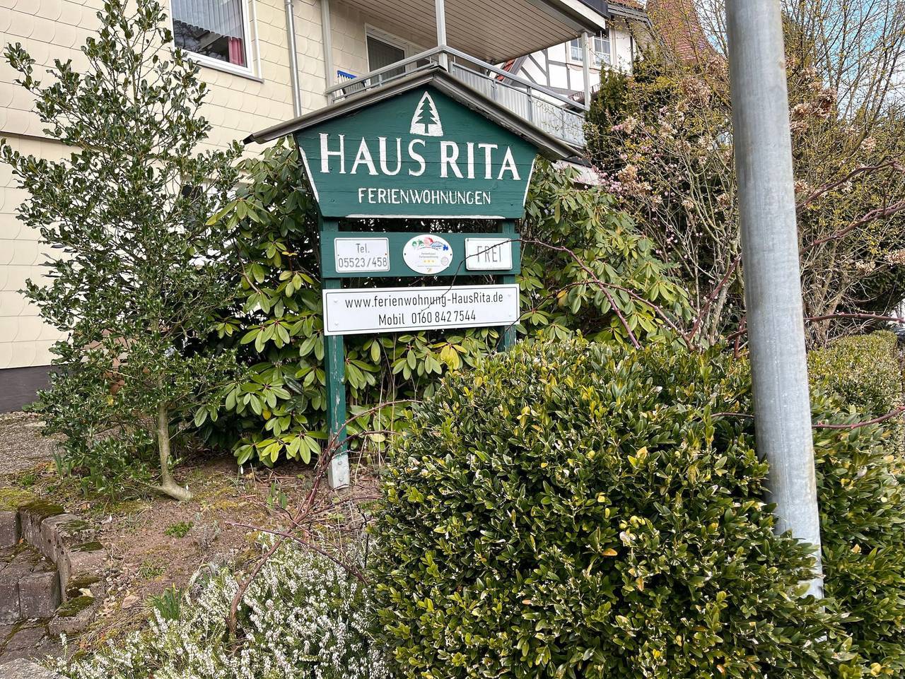 Ganze Ferienwohnung, Haus Rita in Bad Sachsa, Harzvorland