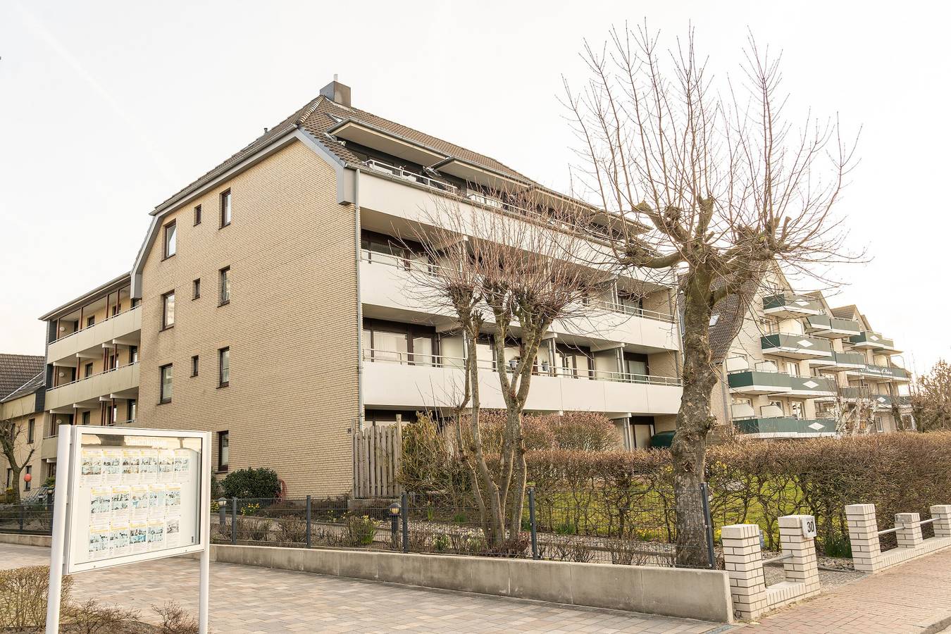 Ganze Ferienwohnung, Strandresidenz Rosengarten - 2-Raum Fewo Meike in Hafen Büsum, Büsum