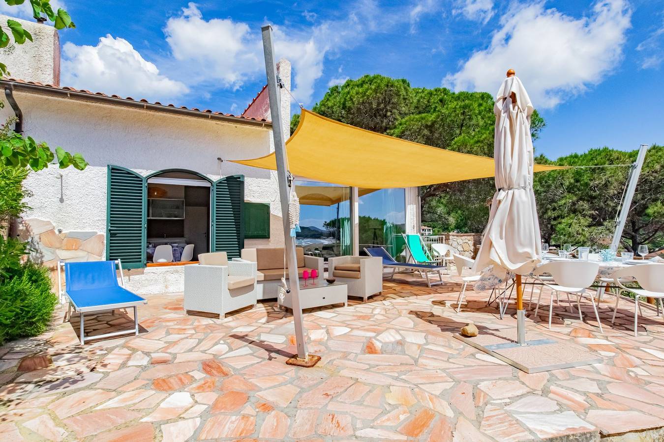 Villa für 4 Personen mit Terrasse in Lacona, Elba