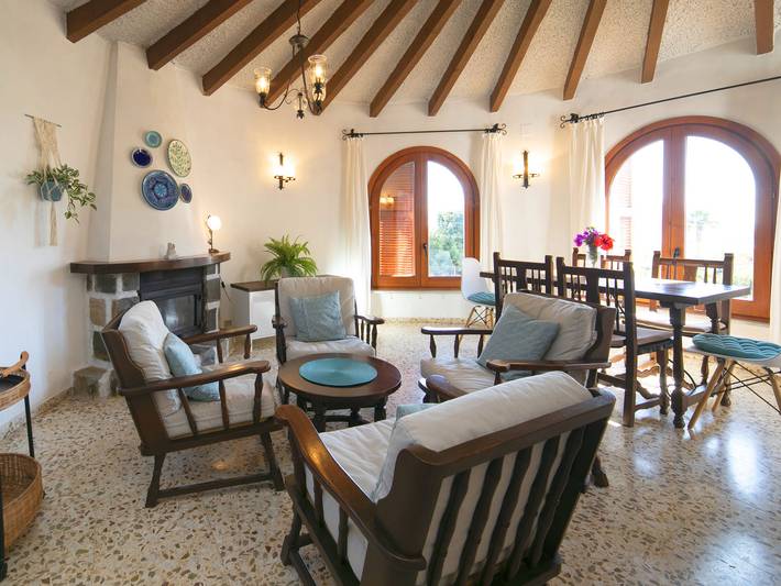 Maison de vacances pour 4 personnes, avec Terrasse et Jardin à Calpe