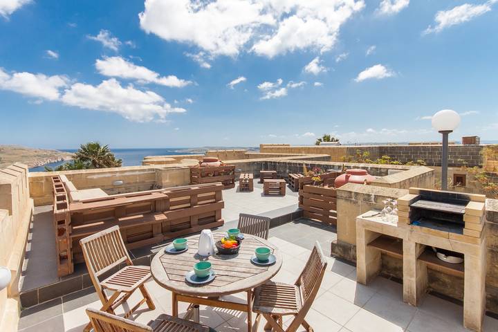 Ferienhaus für 4 Personen, mit Meerblick und Balkon sowie Pool, kinderfreundlich in Gozo - 2