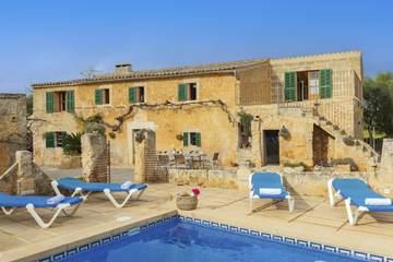 Chalet in Felanitx, Mallorca Sur für 12 