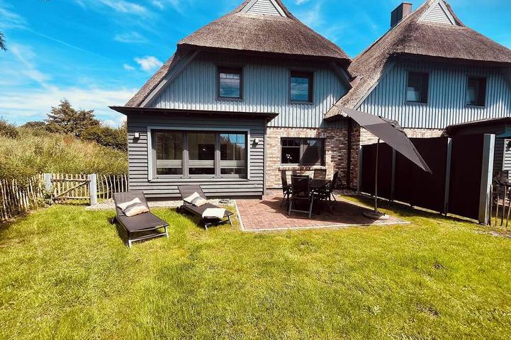 Luxus-Ferienhaus für 6 Personen, mit Sauna und Garten sowie Terrasse