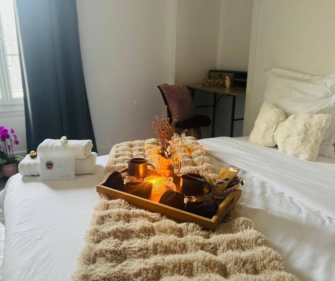 Double Room with Private Bathroom in La Ferté-Bernard, Sarthe