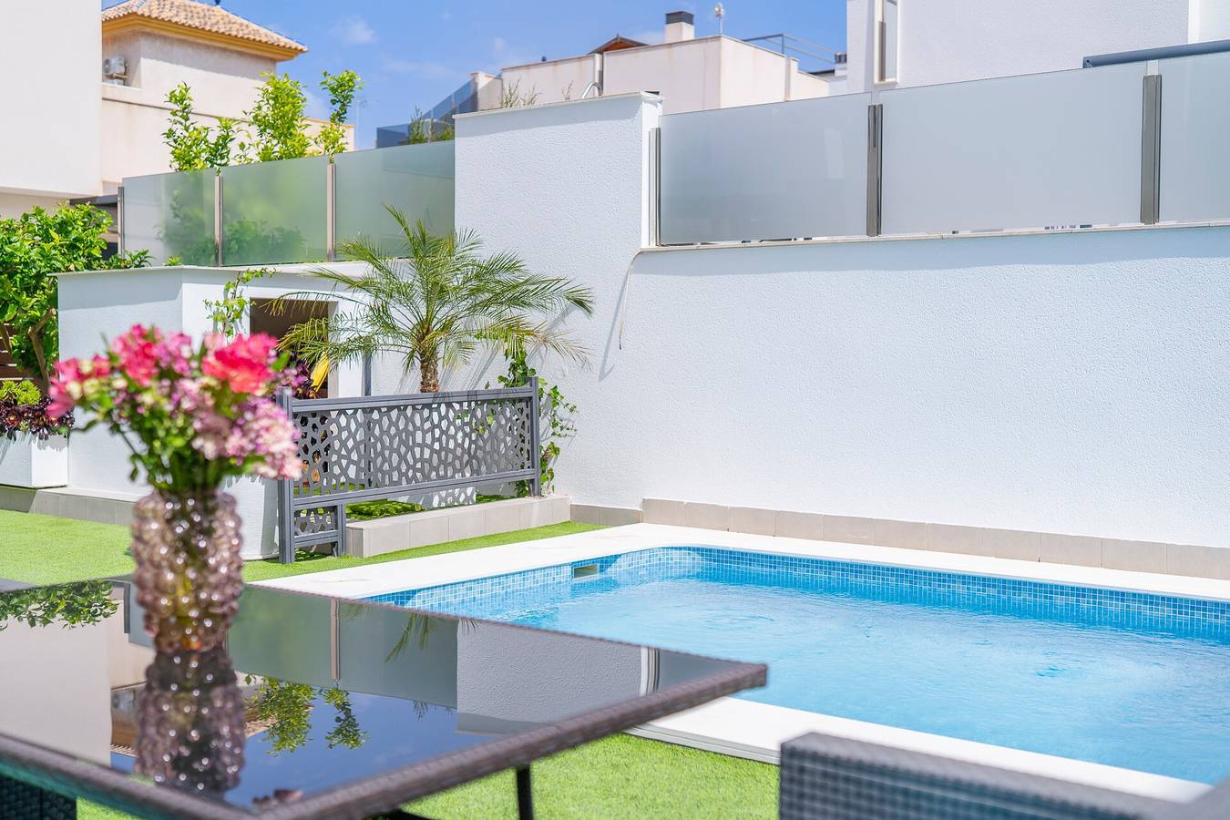 Casa 'Azalea Ii' cerca del mar con piscina y Wi-Fi in Las Calas, Torrevieja