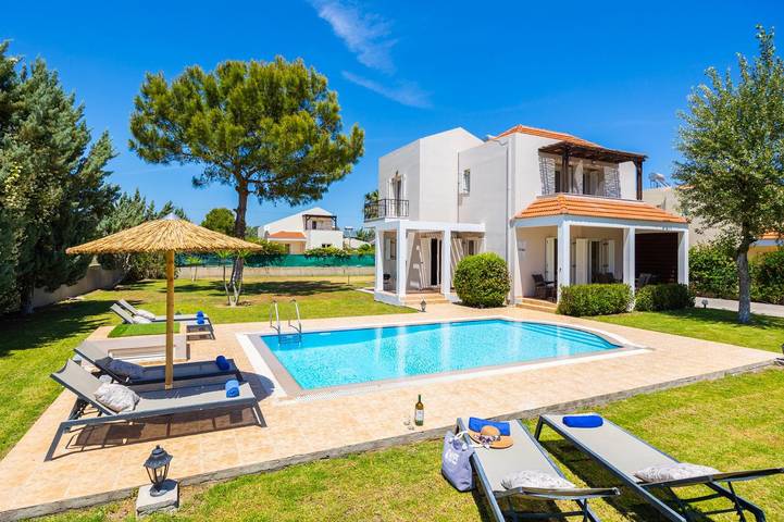 Villa für 6 Personen, mit Balkon und Garten auf Rhodos - 4