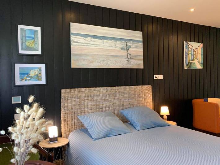 Chambre d’hôte pour 2 personnes, avec vue et piscine ainsi que terrasse et jardin à Vendays-Montalivet - 3