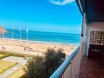 Gîte pour 3 personnes, avec balcon ainsi que vue et jardin à Bakio